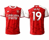 2020-21 Arsenal 19 PEPE Home Thailand Soccer Jersey,baseball caps,new era cap wholesale,wholesale hats